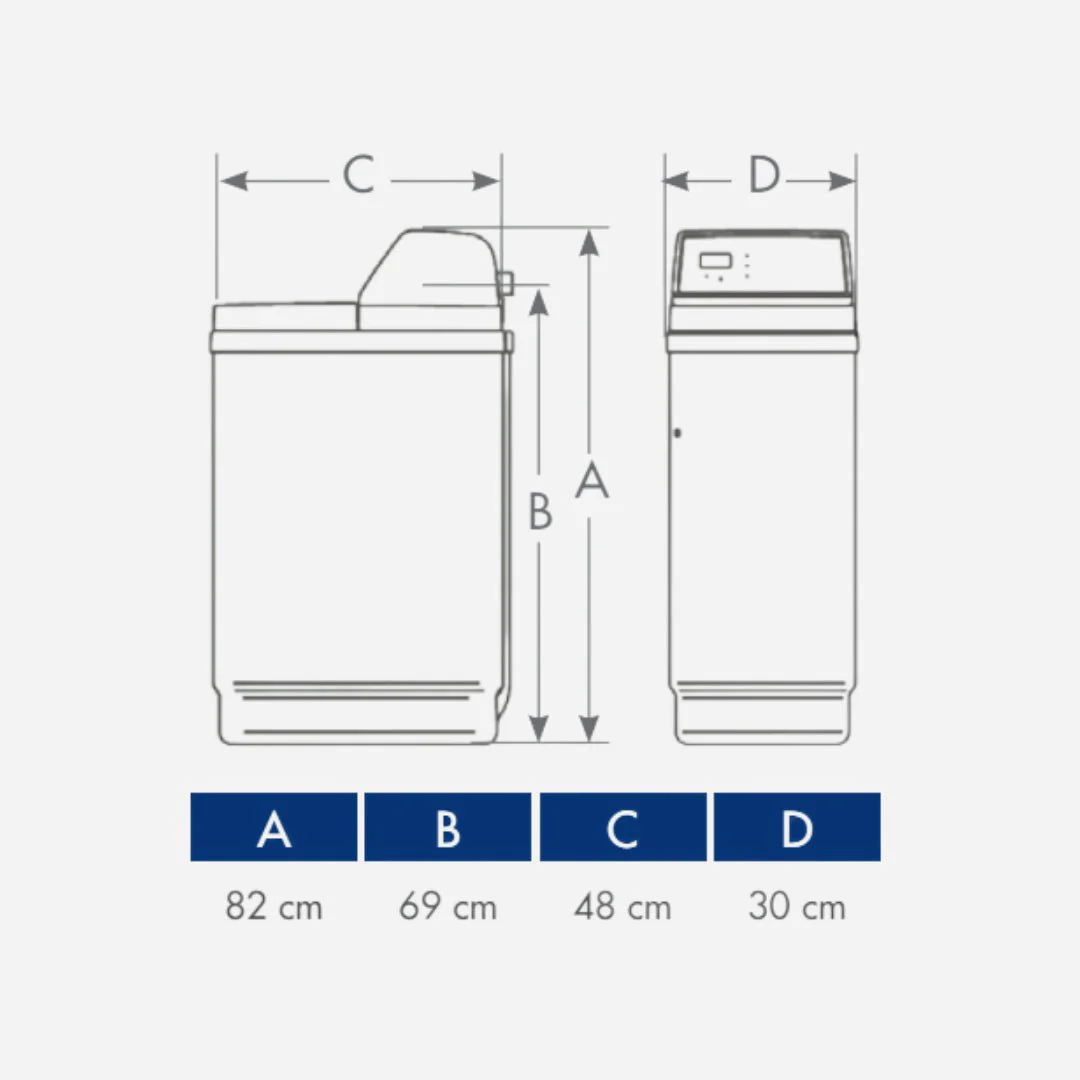 Adoucisseur 14 litres NSC14L+ complet avec mise en service incluse - Image 3