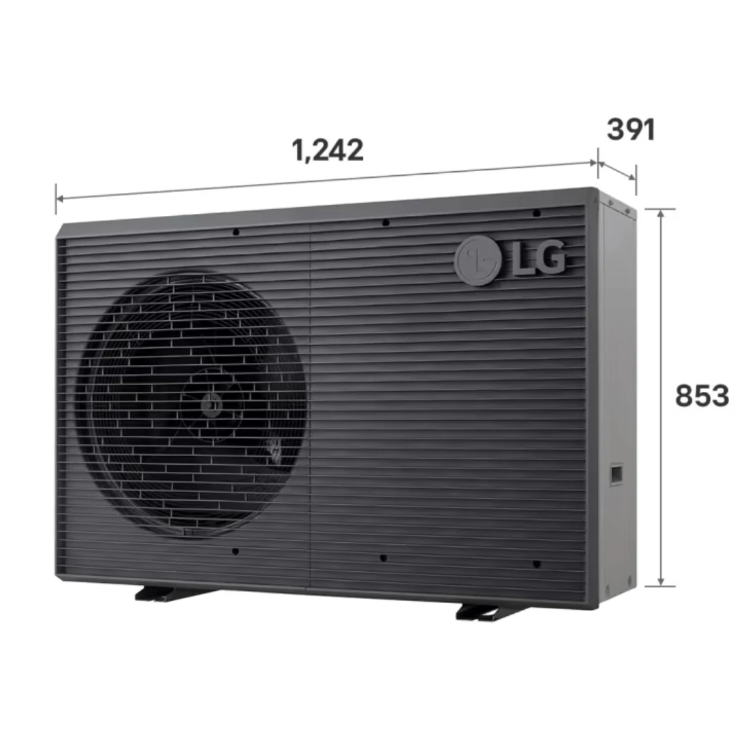 LG Therma V 5,5kW - Monobloc S II R32 - Monophasé - Image 5