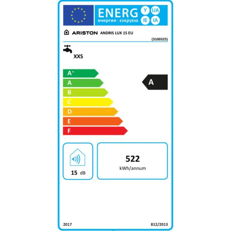 Chauffe-eau électrique Andris Lux 15 Litres sur évier - Image 5