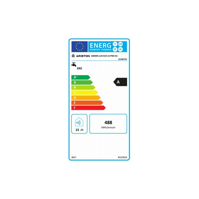 Chauffe-eau électrique Andris Lux Eco 15 Litres sur évier - Image 4