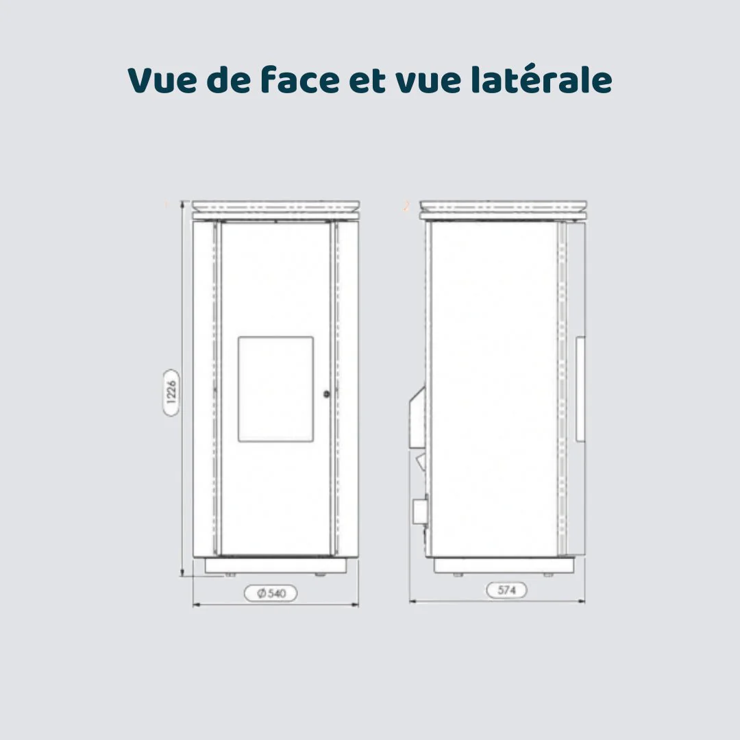 Poêle à granulés CALLISTO - Image 3