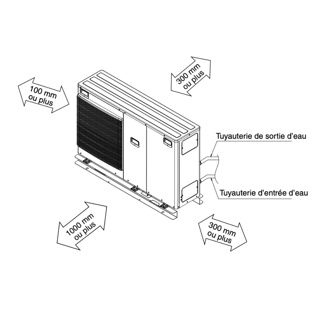 Aquarea Haute Performance 5 kW  Génération J - Monophasé - Image 7