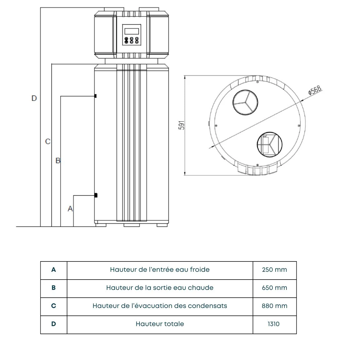 ELEO 120 L - Chauffe-eau thermodynamique - Image 3