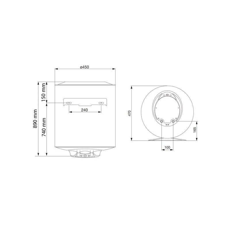 Pro 1 Eco 100 litres - Chauffe-eau électrique - Image 5