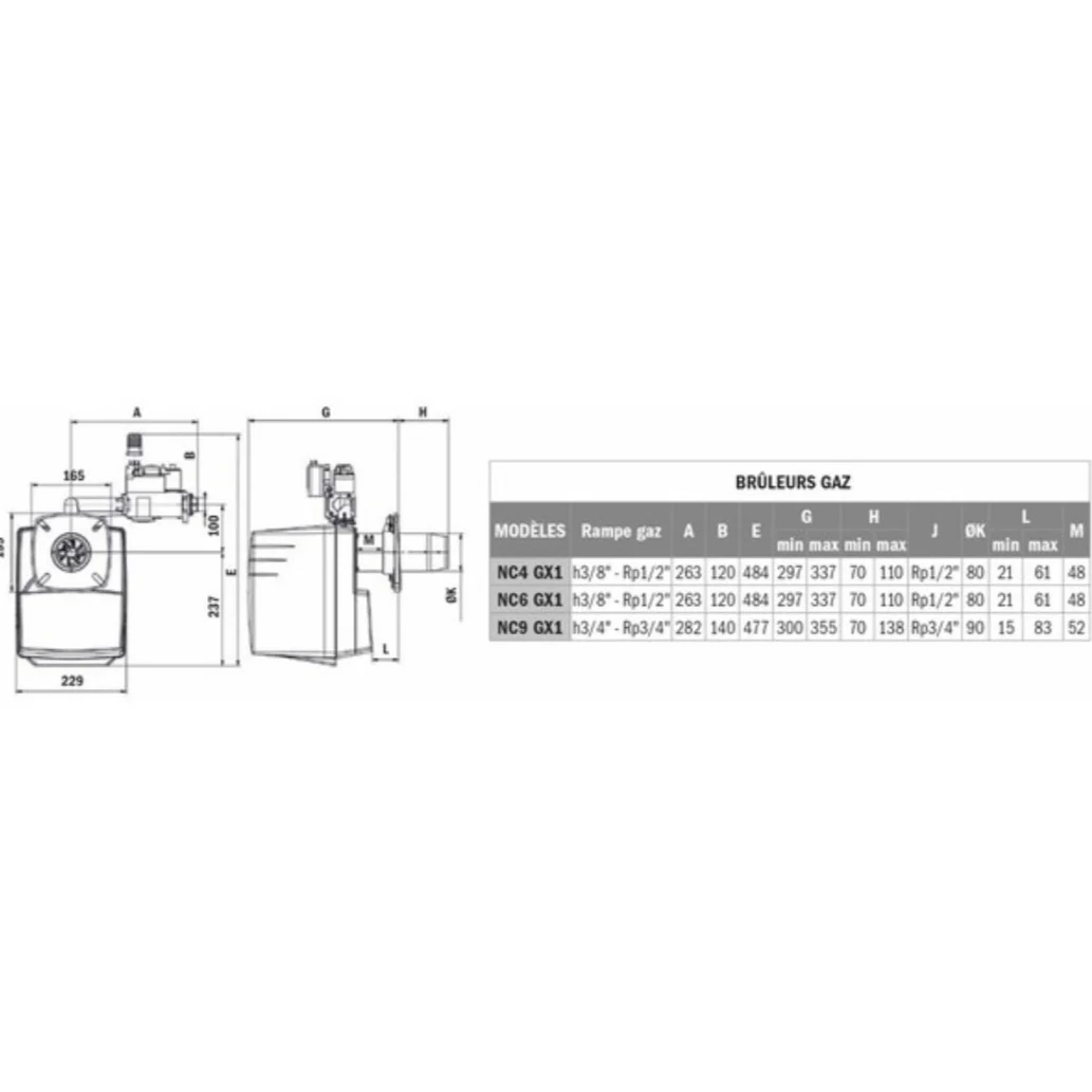 Brûleur gaz CB-NC6 GXE - Image 3