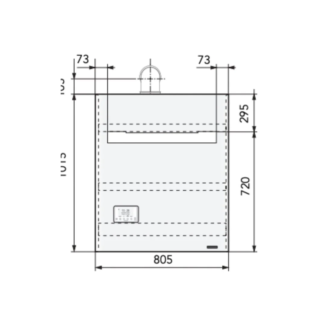 HYDROCONFORT Condens Visio 20 kW + ECS intégré 80 L - Image 4