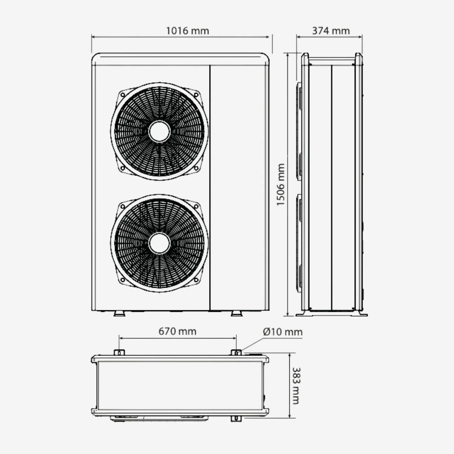Nimbus Plus 120 M Net R32 - 12kW Monophasé - Image 3