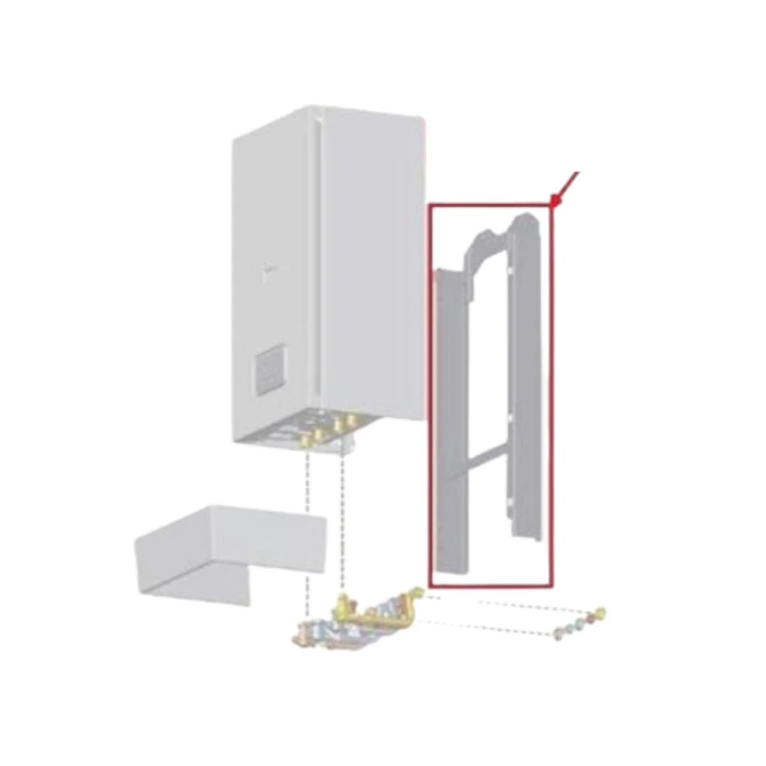 Cadre écarteur prémonté 70 mm pour Thema