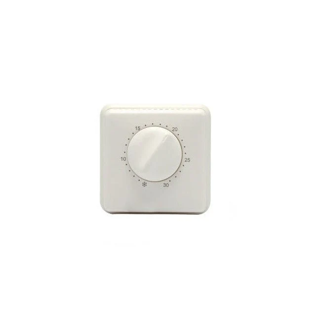 Thermostat d'ambiance mécanique blanc