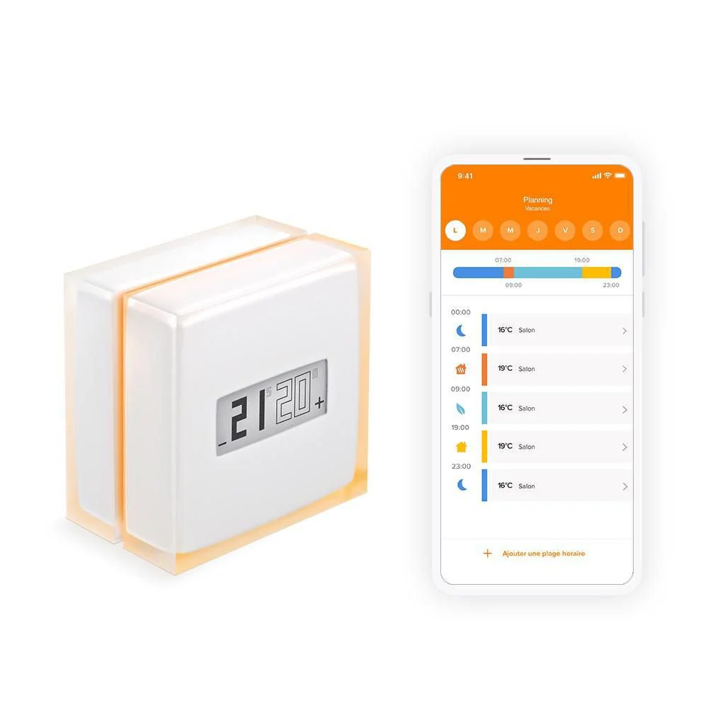 Thermostat intelligent compatible chaudière individuelle ou pompe à chaleur - Image 2