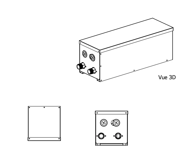 Résistance électrique d'appoint 6 kW (pour modèle Therma V Monobloc) de 12 à 16 kW - Monophasé - Image 4