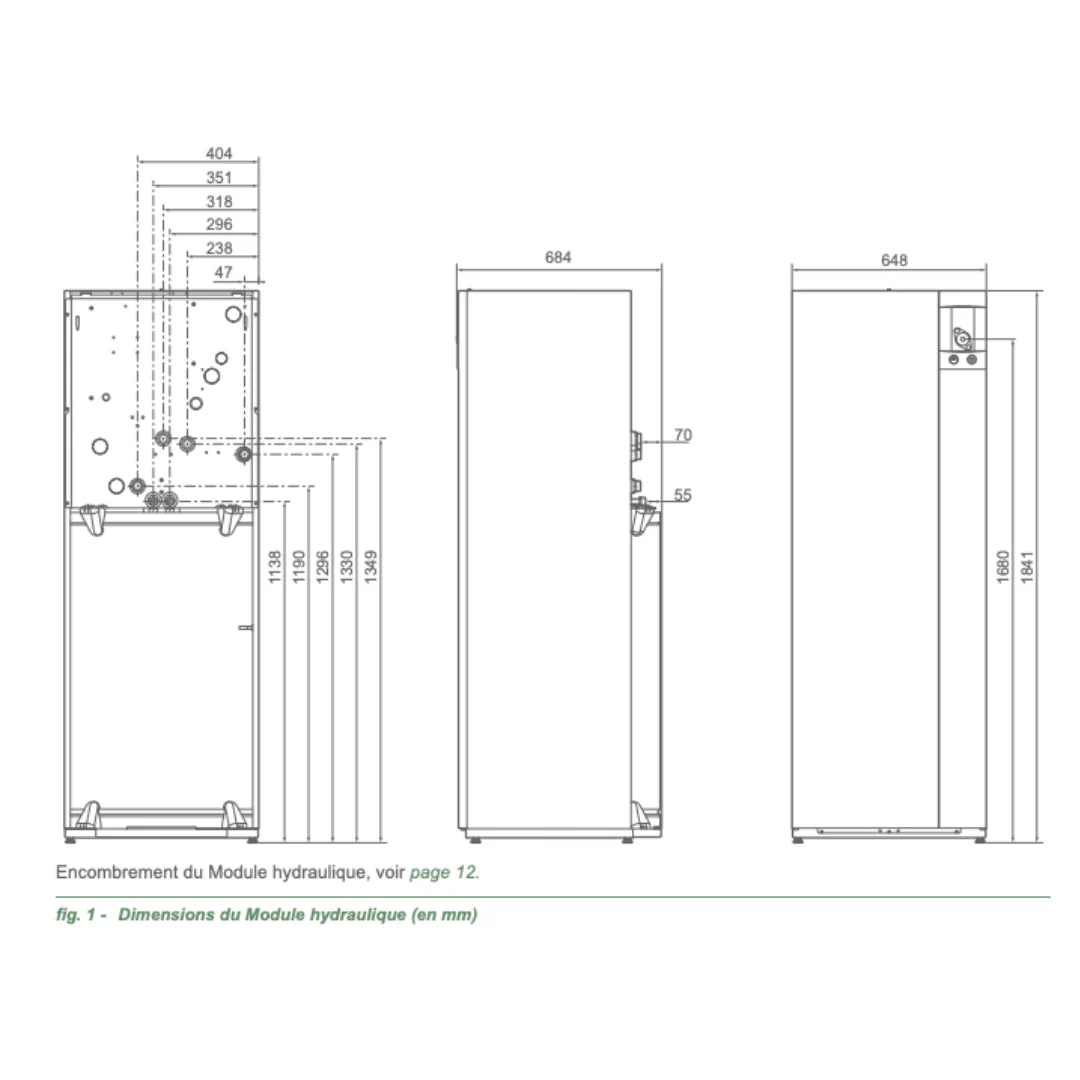 Ixtra M DUO 15kW Monophasé - Pompe à chaleur monobloc - Image 7
