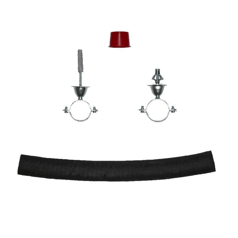 Kit 10 m diamètre 25×35mm + ensemble de fixations