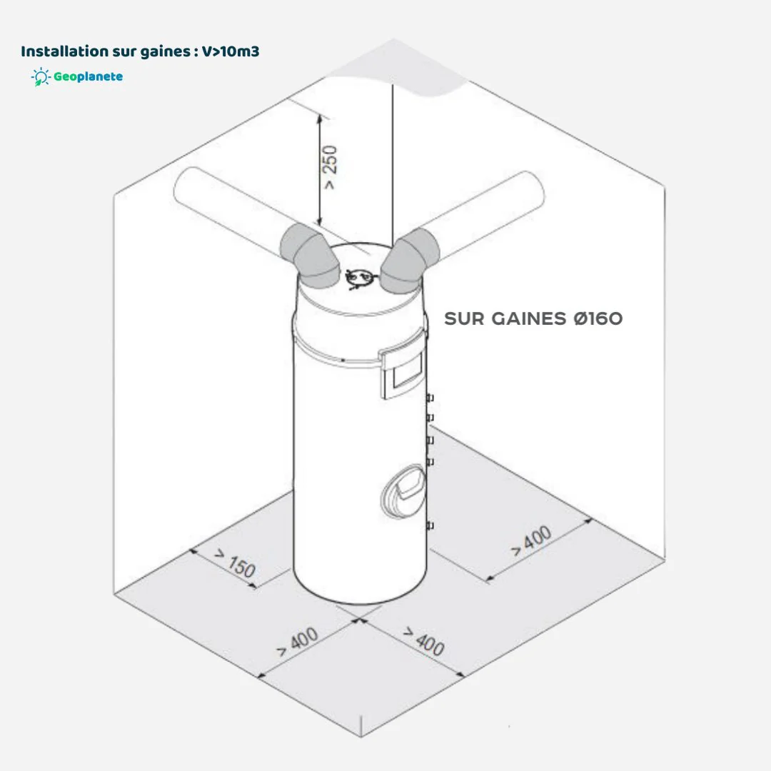 Elensio 250L - Chauffe-eau thermodynamique - Image 6