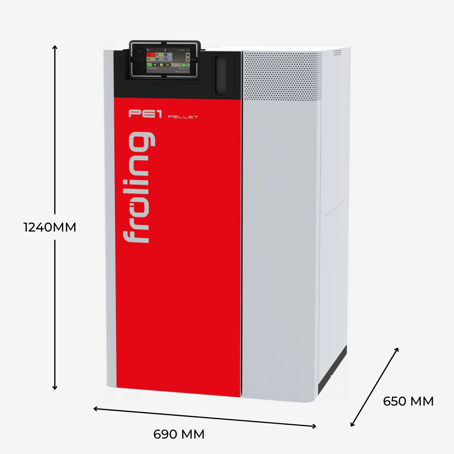 Chaudière à granulés PE1 Pellet 10kW - Fröling - Image 3