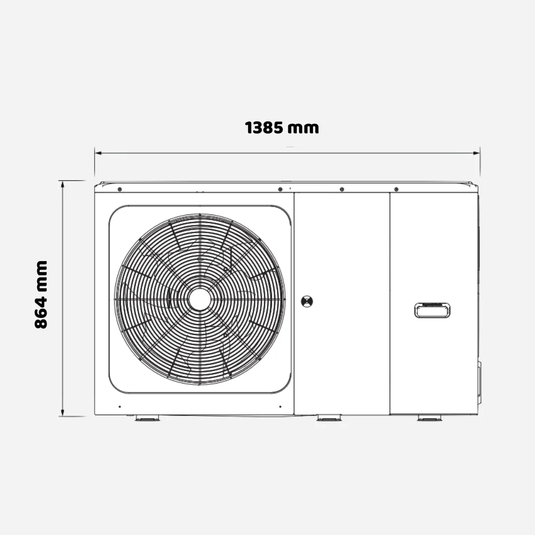 EDGE EVO 2.0 - 8kW - Pompe à chaleur R32 - Image 6
