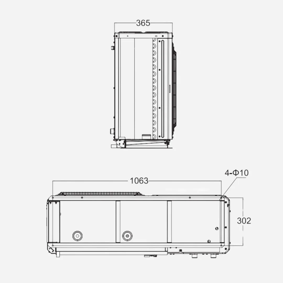 Versati IV MB 10 kW Monophasé - Pompe à chaleur Gree - Image 6
