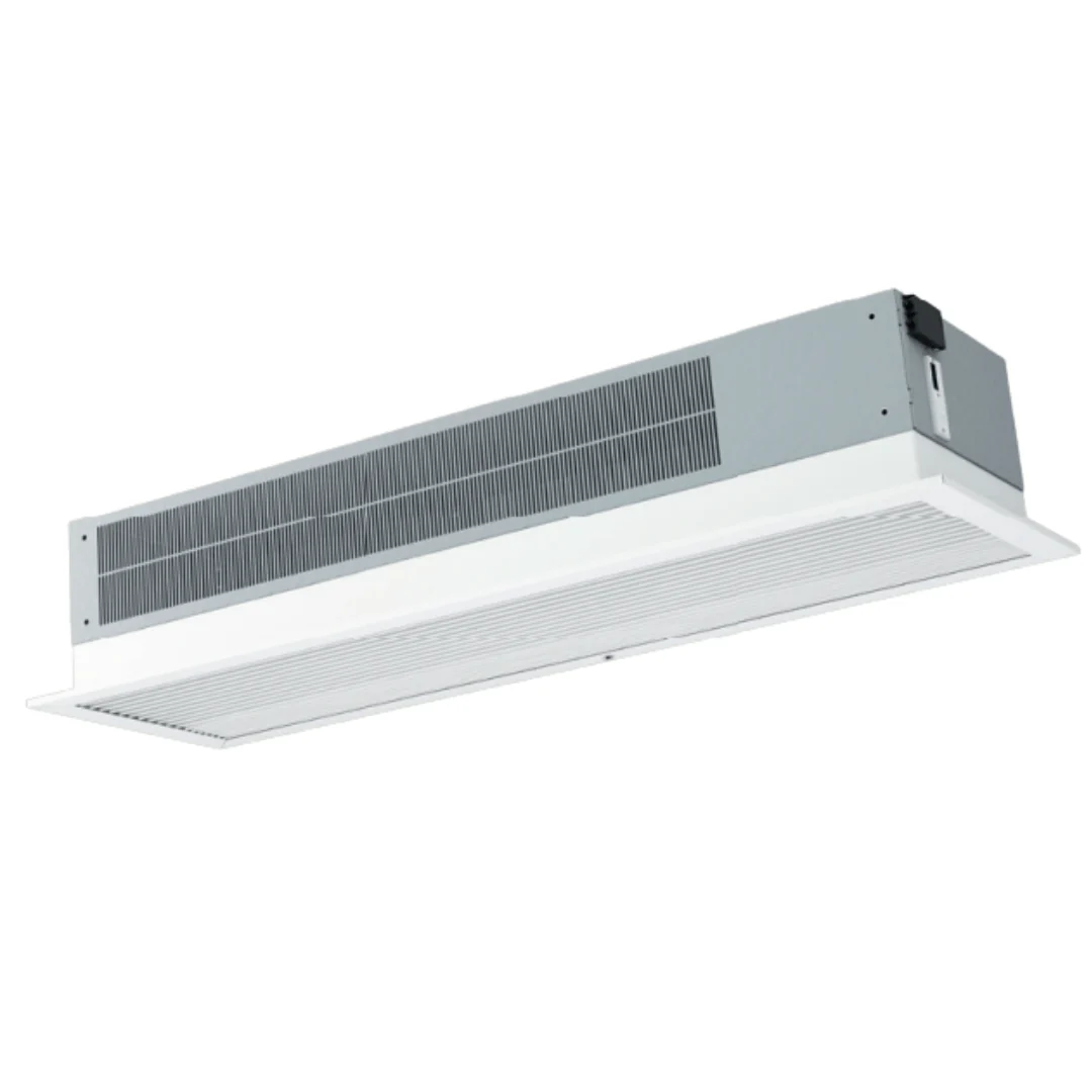 Rideau d'air encastrable 6/9 kWatts