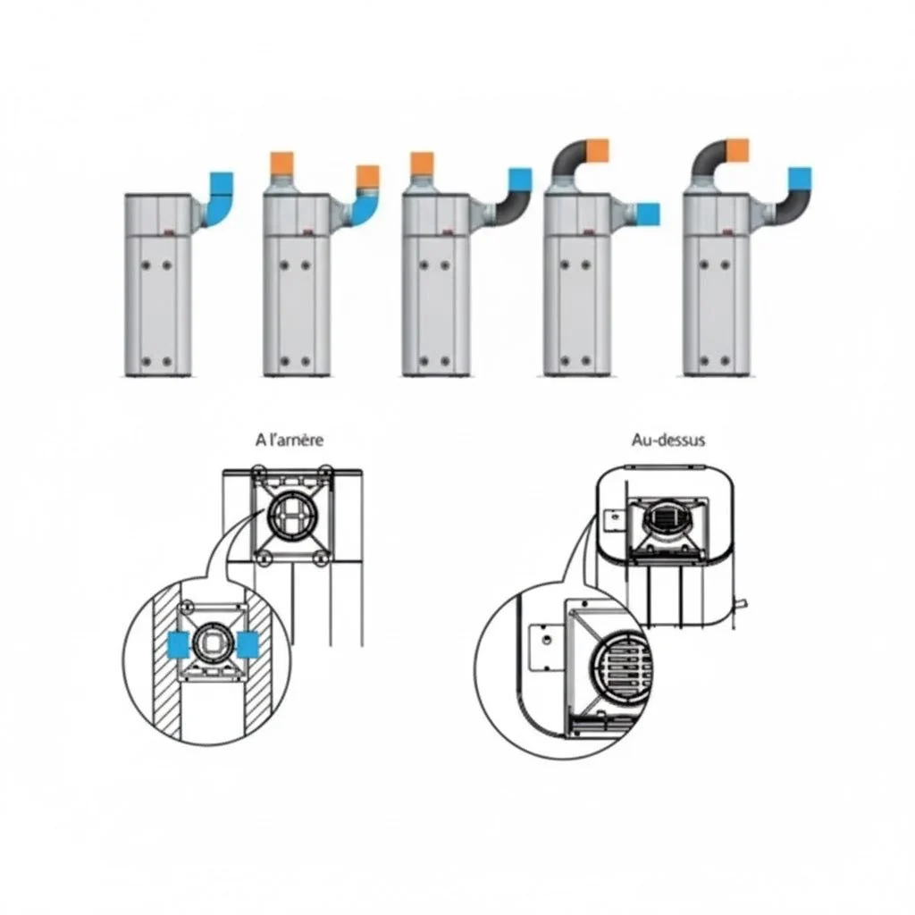 Raccord de conduit pour chauffe-eau thermodynamique LG - Image 2
