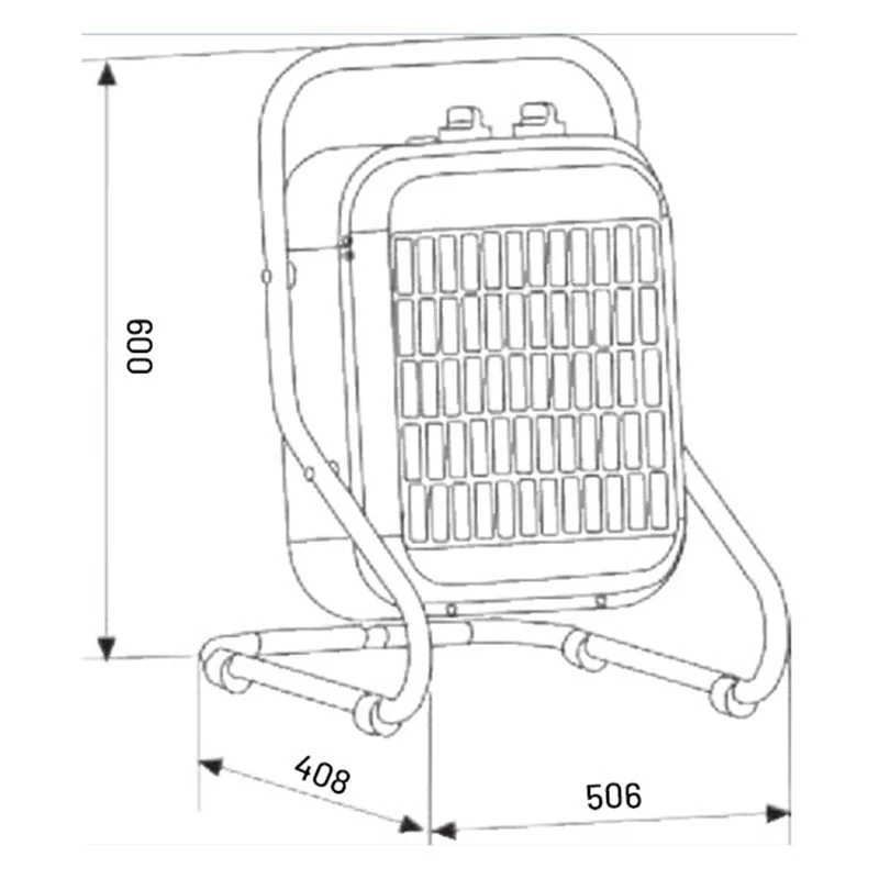 Aérotherme portable 6000/12000 Watts - Image 2