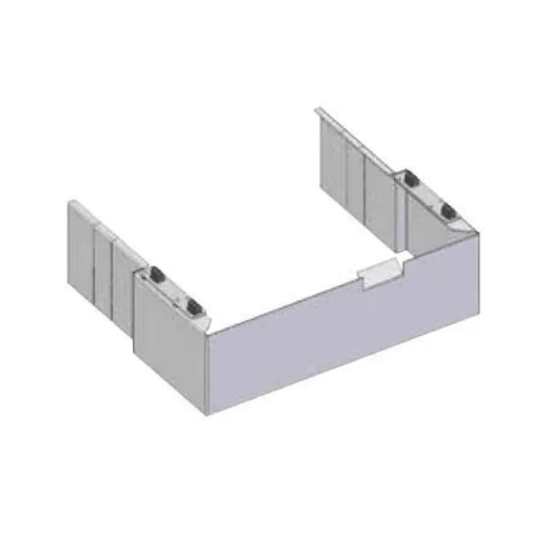 Cache tubulures pour chaudières MCR BIC, MCX BIC