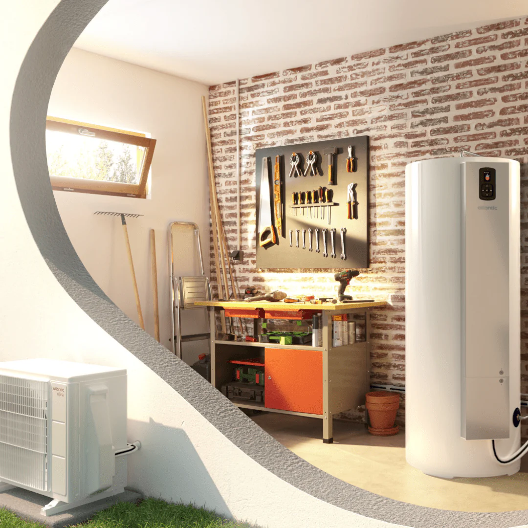 Chauffe‑eau thermodynamique 270 L Atlantic Calypso Connecté Split Inverter - Image 5