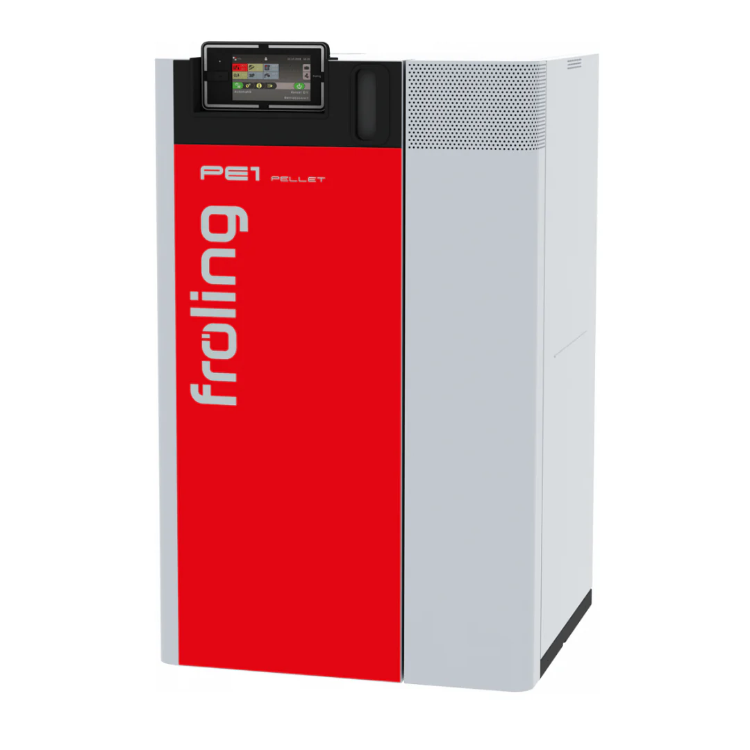Chaudière à granulés PE1 Pellet 15 kW avec silo textile 10 - Image 3