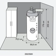 Chauffe-eau thermodynamique 250H Elensio - Image 3