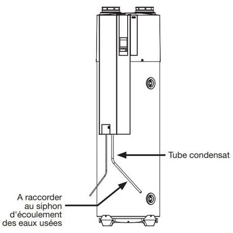 Chauffe-eau thermodynamique T.Flow Hygro+ 200 L pour maison individuelle - Image 3