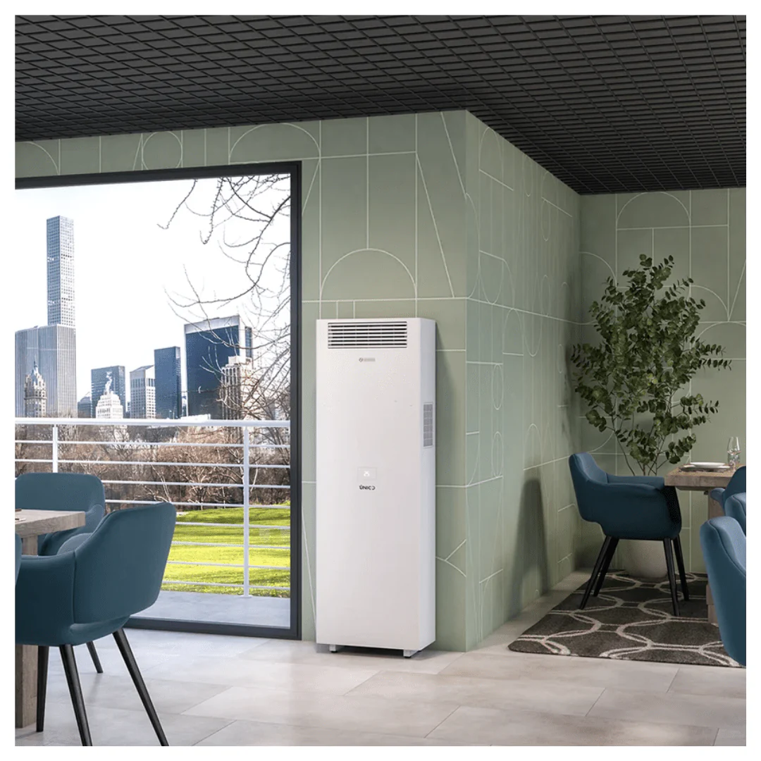 Climatiseur sans groupe extérieur Unico Vertical 35 HP EVAN - Image 7