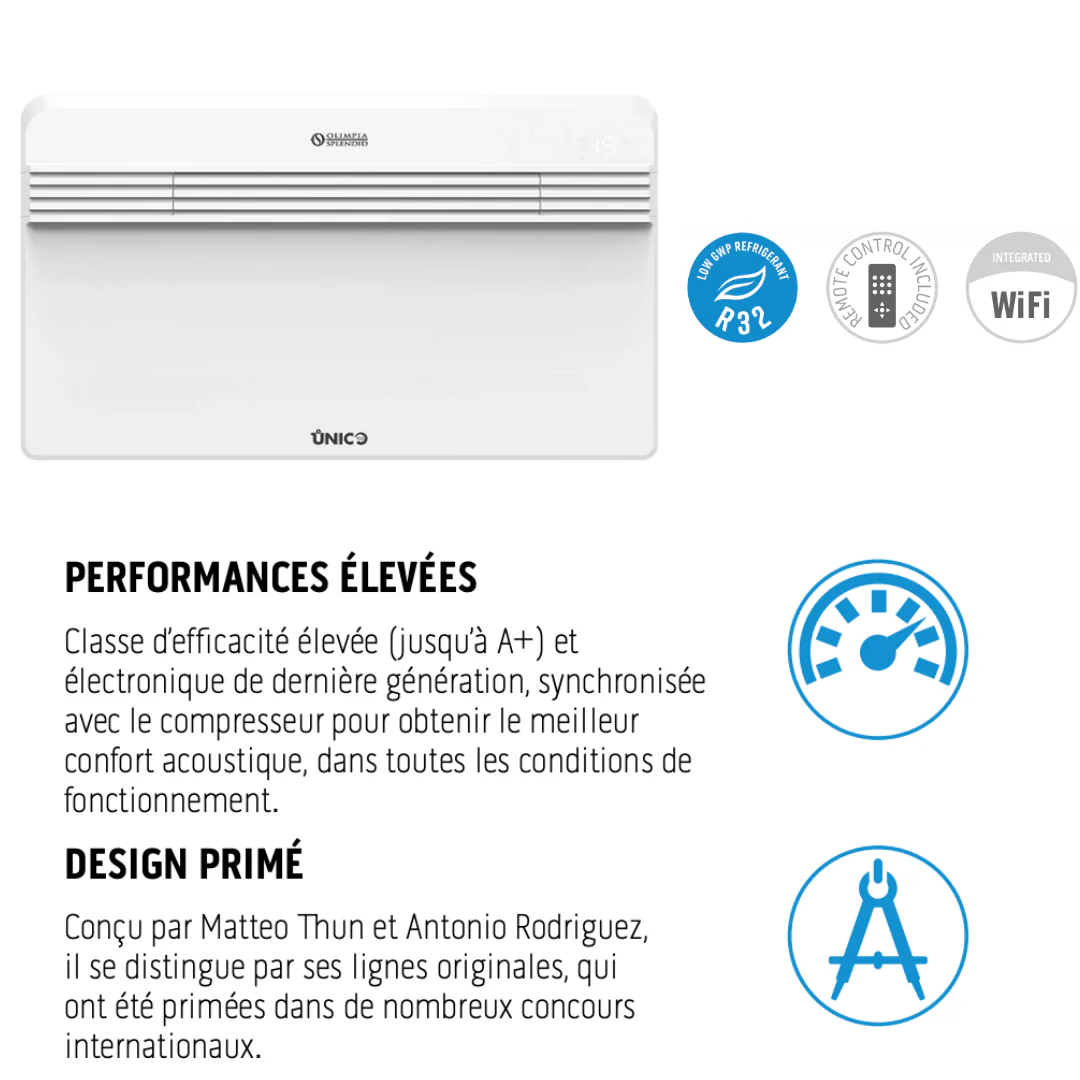 Climatiseur sans unité extérieure Unico Pro 30 HP Evan - Image 4