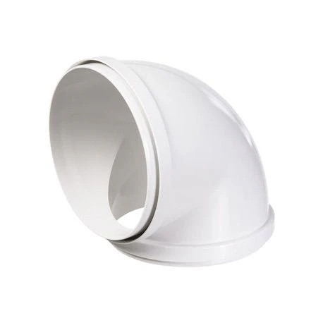 Coude PVC 90° Ø150 mm pour chauffe-eau thermodynamique