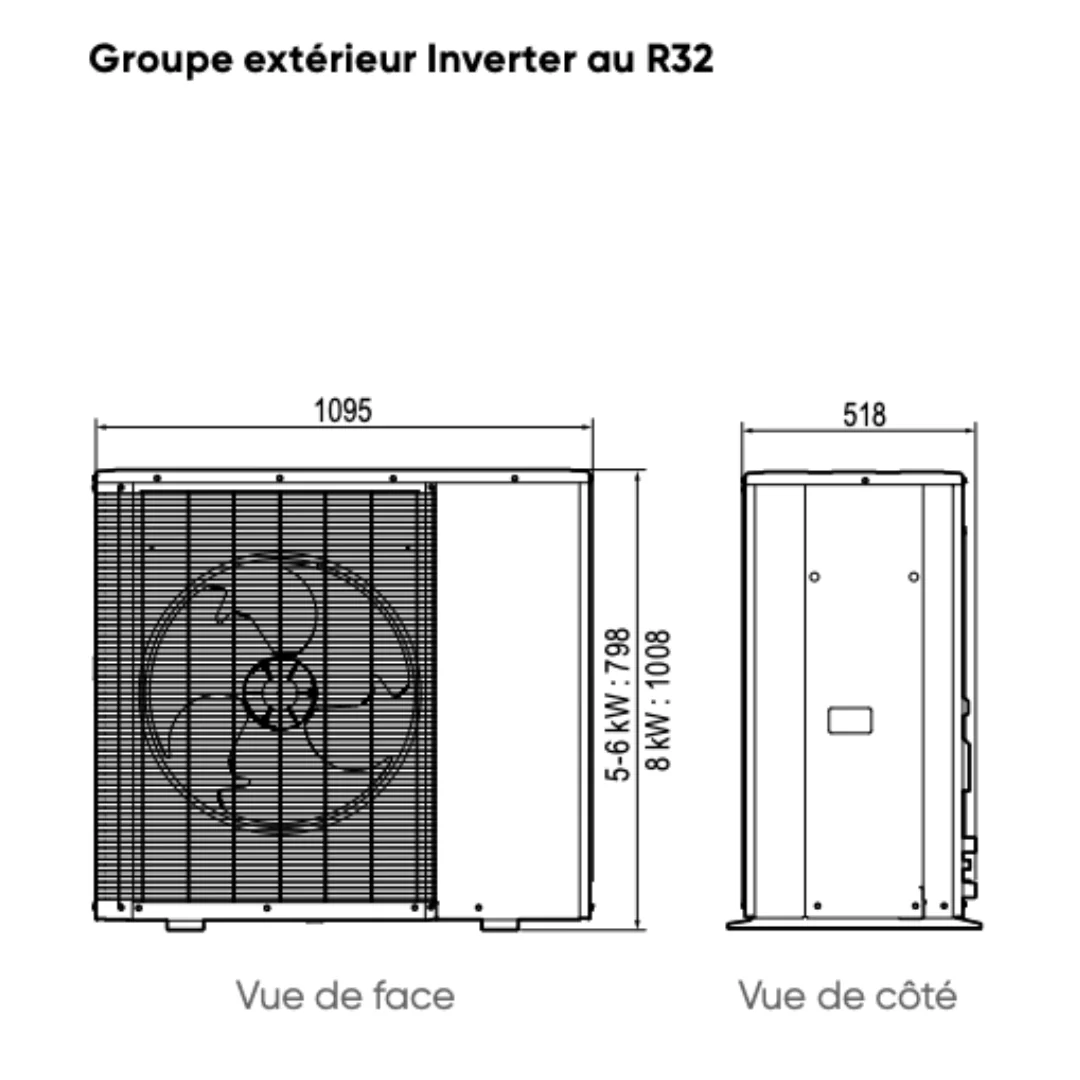 Pompe à chaleur hybride Hybea 6 kW - 30 kW - Image 8
