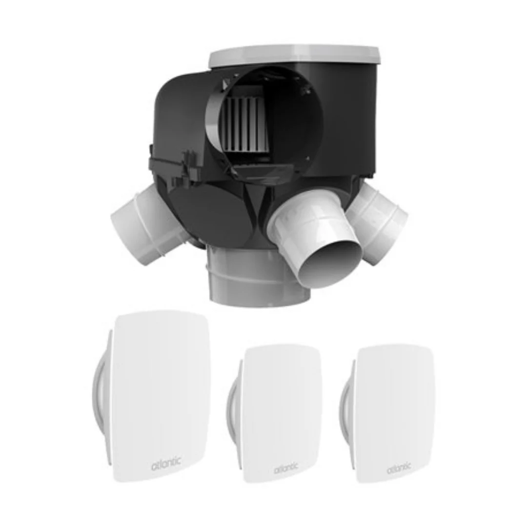 VMC simple flux Autocosy Kit avec 3 bouches Line