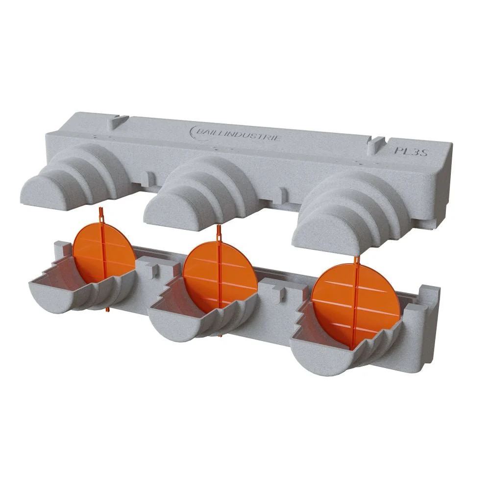 Lot de 3 volets Ø200 mm - Image 3
