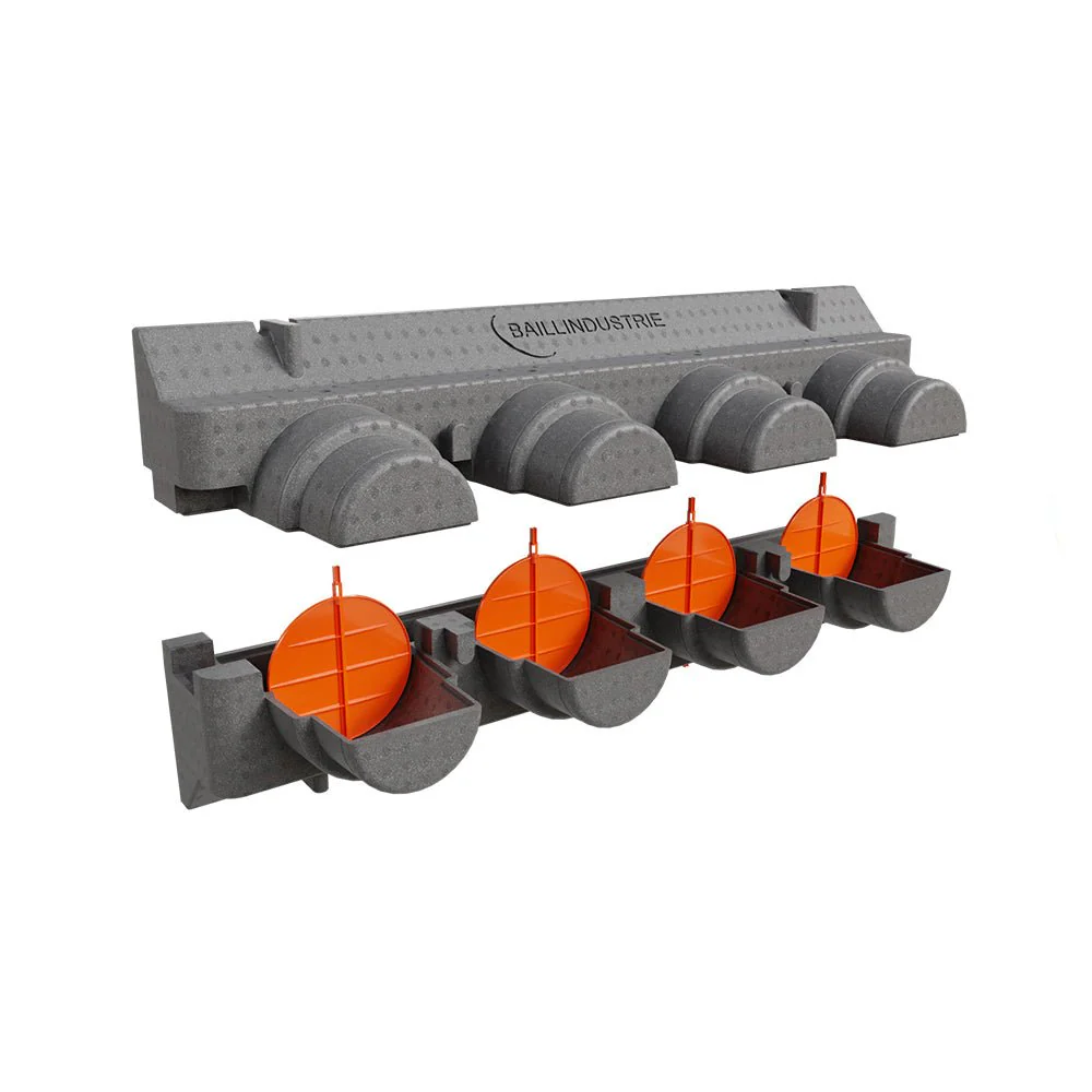 Lot de 4 volets Ø200 mm - Image 3