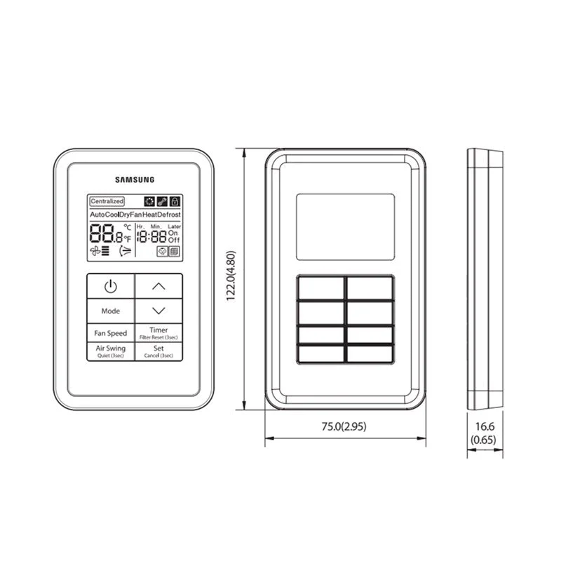 Thermostat filaire pour unités ERV - Image 3
