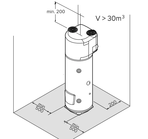 NUOS FIT S2 WIFI 250 FS - Chauffe-eau thermodynamique - Image 5