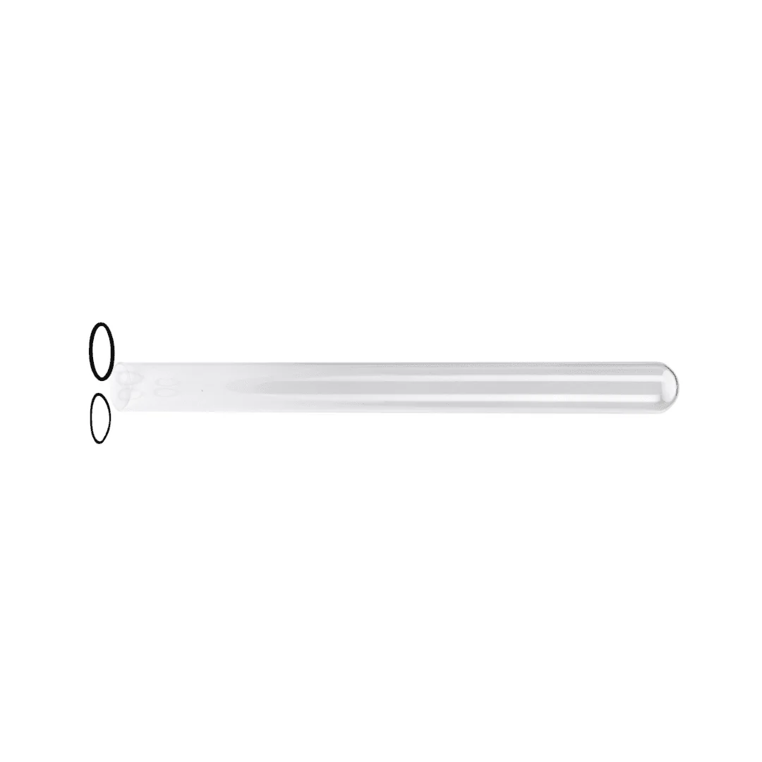 Tube quartz et joints d'étanchéité