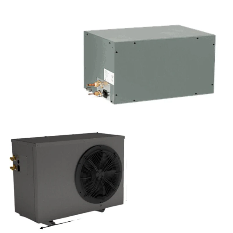 Climatiseur split avec évaporateur encastrable à raccorder sur place - 40 m³