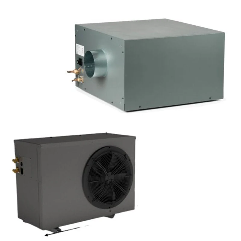 Climatiseur split avec évaporateur gainable à raccorder sur place - 80 m³